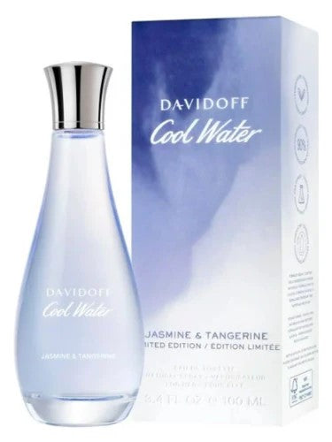 Cool Water Jasmine and Tangerine Cologne By Davidoff  Eau De Toilette Spray 100ML