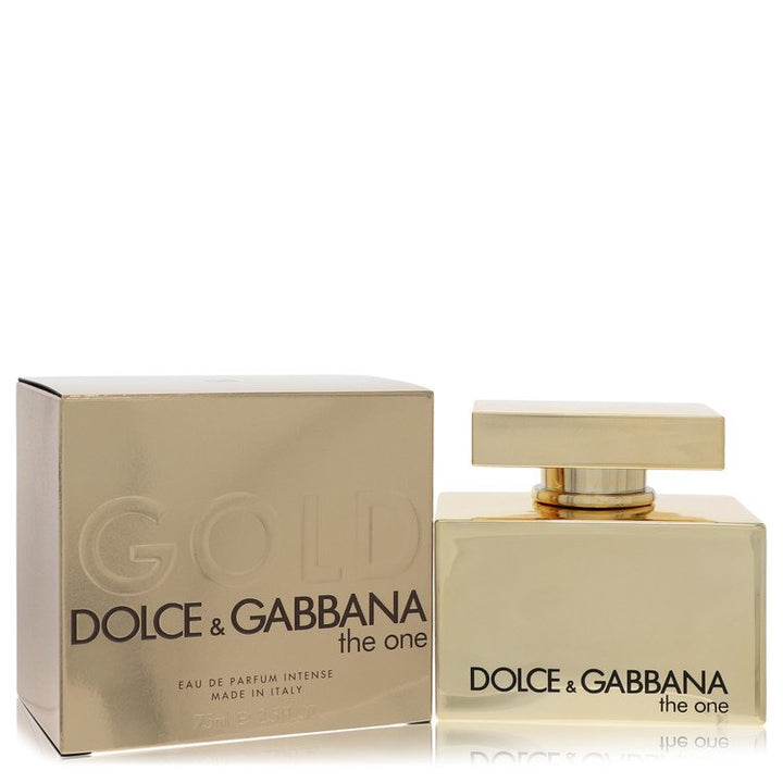 Image showing what you will get when you purchase The One Gold Perfume By Dolce & Gabbana Eau De Parfum Intense Spray
