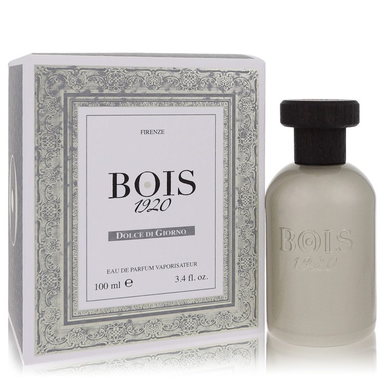 image showing the bottle and packaging for Dolce Di Giorno Perfume By Bois 1920 Eau De Parfum Spray 100ml