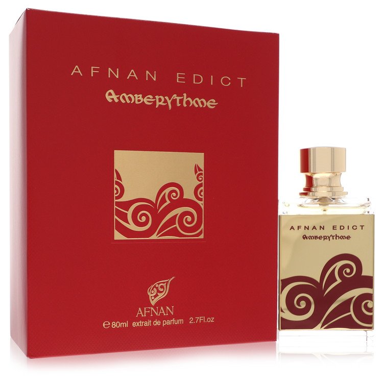 Edict Amberythme Perfume By Afnan Extrait De Parfum Spray (Unisex) 80ml