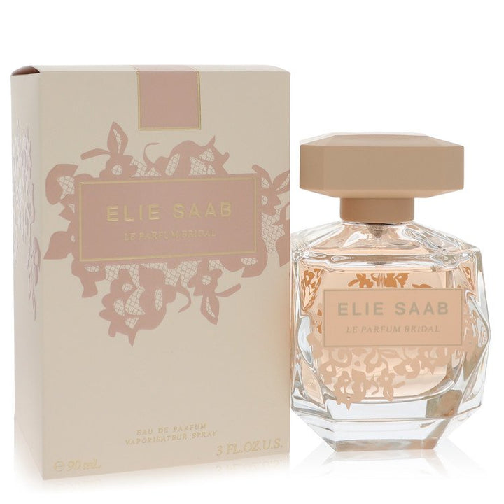 image showing the bottle and packaging for Elie Saab Le Parfum Bridal Perfume By Elie Saab Eau De Parfum Spray 90ml