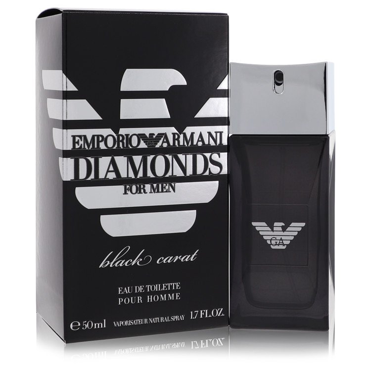 Emporio Armani Diamonds Black Carat Cologne By Giorgio Armani Eau De Toilette Spray 50ml