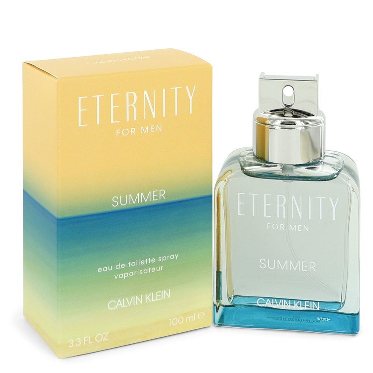 Image showing what you will get when you purchase Eternity Summer Cologne By Calvin Klein Eau De Toilette Spray (2019)