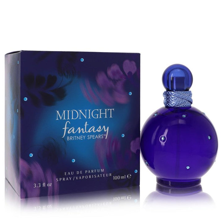 Image showing what you will get when you purchase Fantasy Midnight Perfume By Britney Spears Eau De Parfum Spray