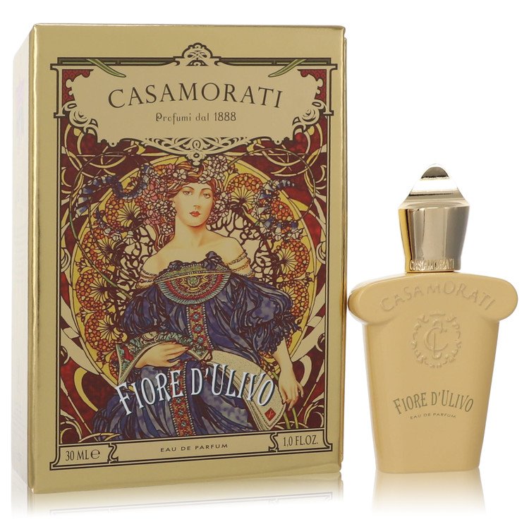 image showing the bottle and packaging for Fiore D'Ulivo Perfume by Xerjoff Eau De Parfum Spray  30ml