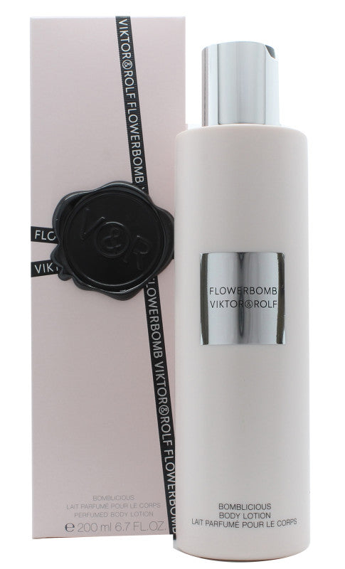 Image showing what you will get when you purchase Flowerbomb Perfume By Viktor & Rolf Body Lotion