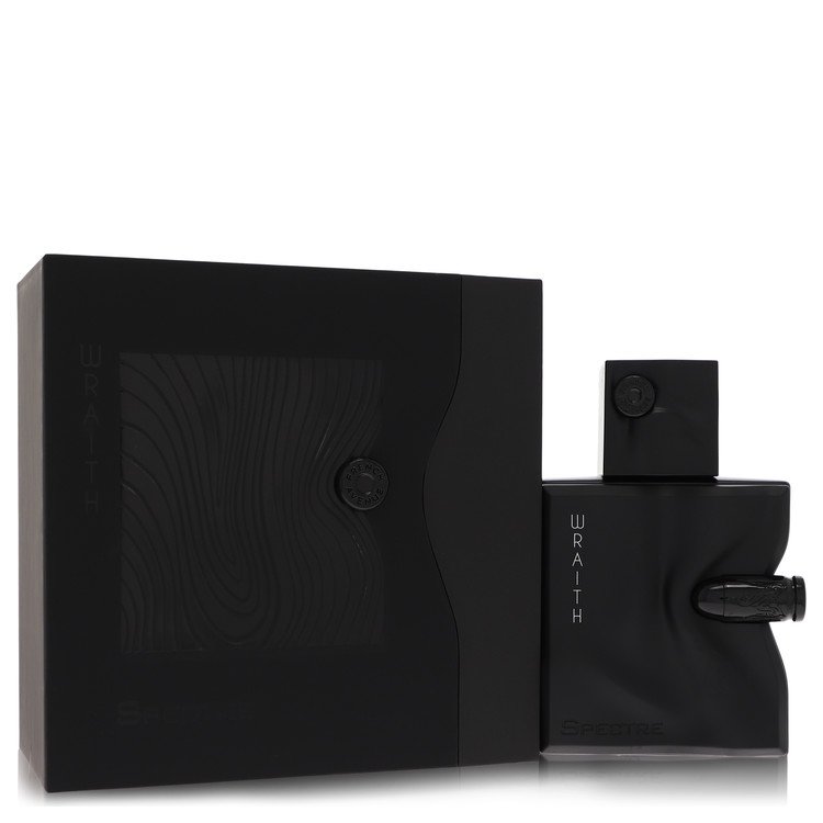 image showing the bottle and packaging for Fragrance World Spectre Wraith Cologne By Fragrance World Eau De Parfum Spray 80ml