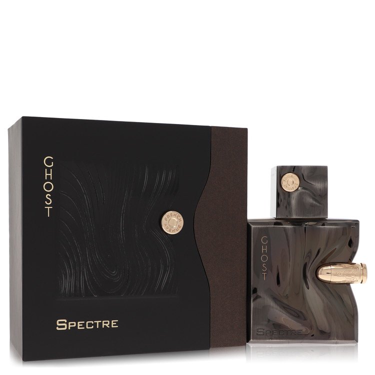 image showing the bottle and packaging for Fragrance World Spectre Ghost Cologne By Fragrance World Eau De Parfum Spray 80ml