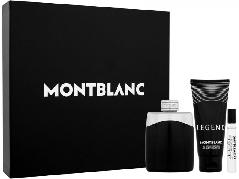 Image showing what you will get when you purchase Legend Men 3Pc Gift Set   100Ml Edt + 100Ml Shower Gel + 7.5Ml Edt