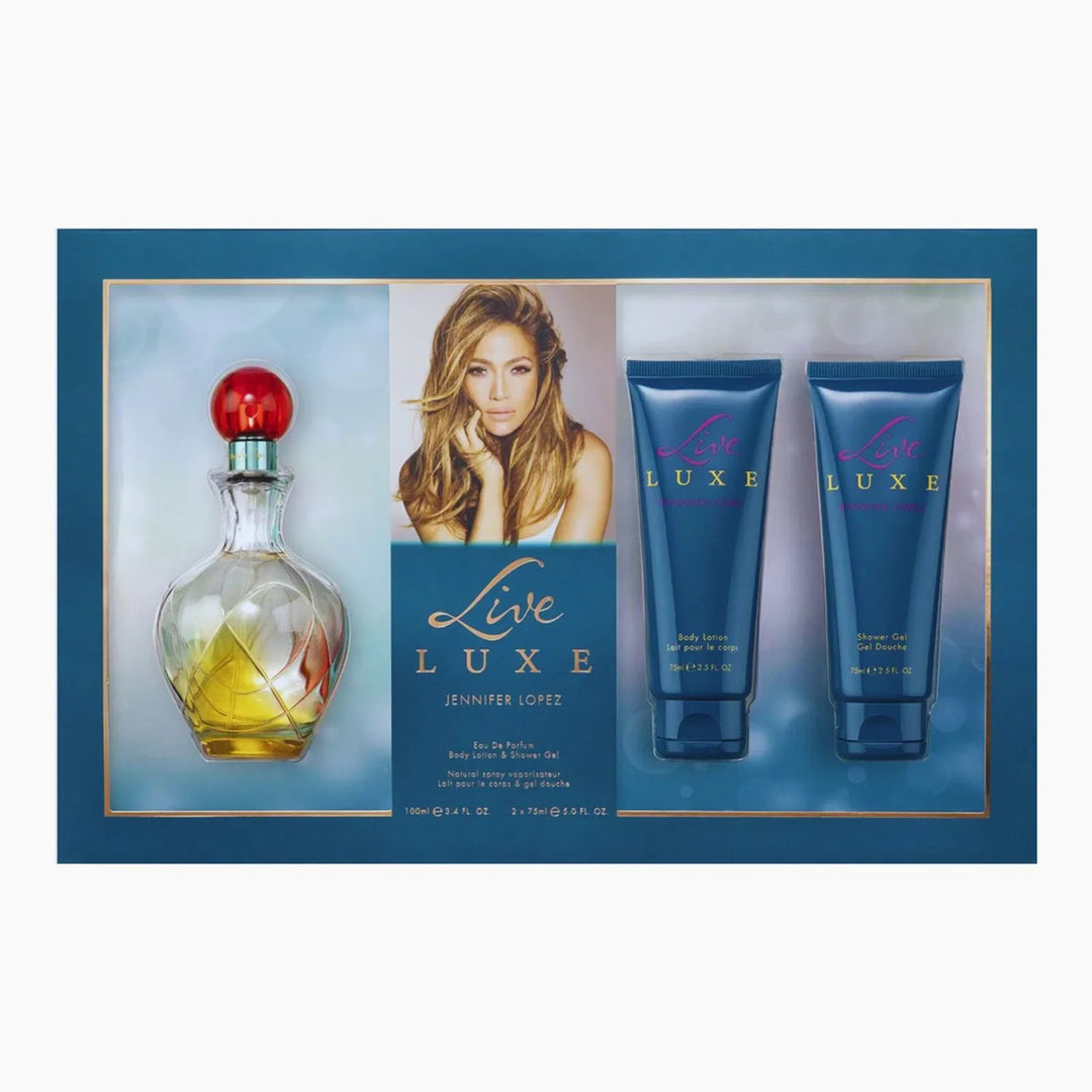 Image showing what you will get when you purchase Jlo Live Luxe 3Pc Set