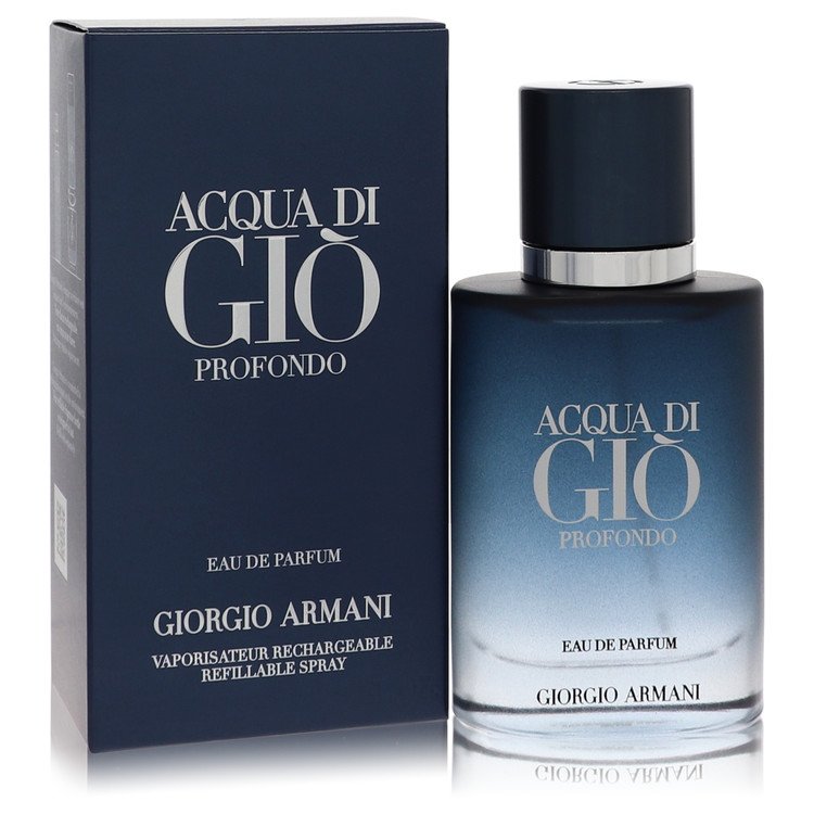 Acqua Di Gio Profondo Cologne By Giorgio Armani Eau De Parfum Spray 30ml