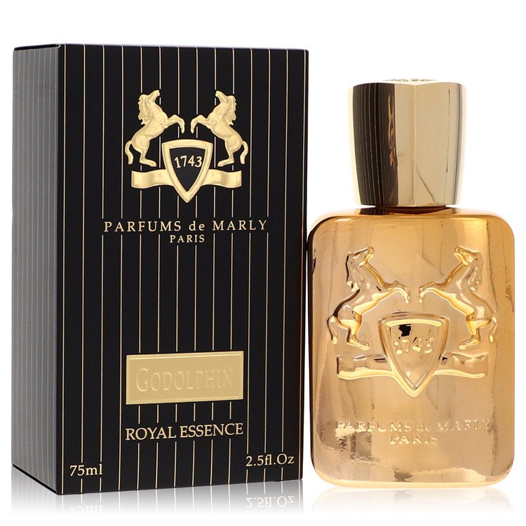 image showing the bottle and packaging for Godolphin Cologne by Parfums de Marly Eau De Parfum Spray  75ml