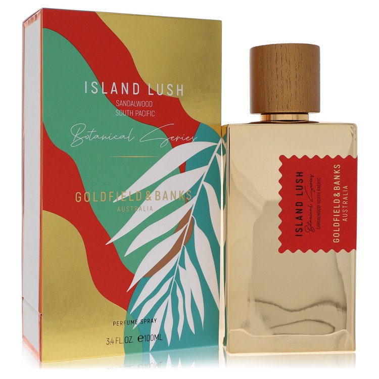image showing the bottle and packaging for Goldfield & Banks Island Lush Cologne By Goldfield & Banks Perfume Spray (Unisex) 100ml