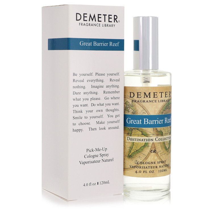 image showing the bottle and packaging for Demeter Great Barrier Reef Perfume by Demeter Cologne Spray  120ml