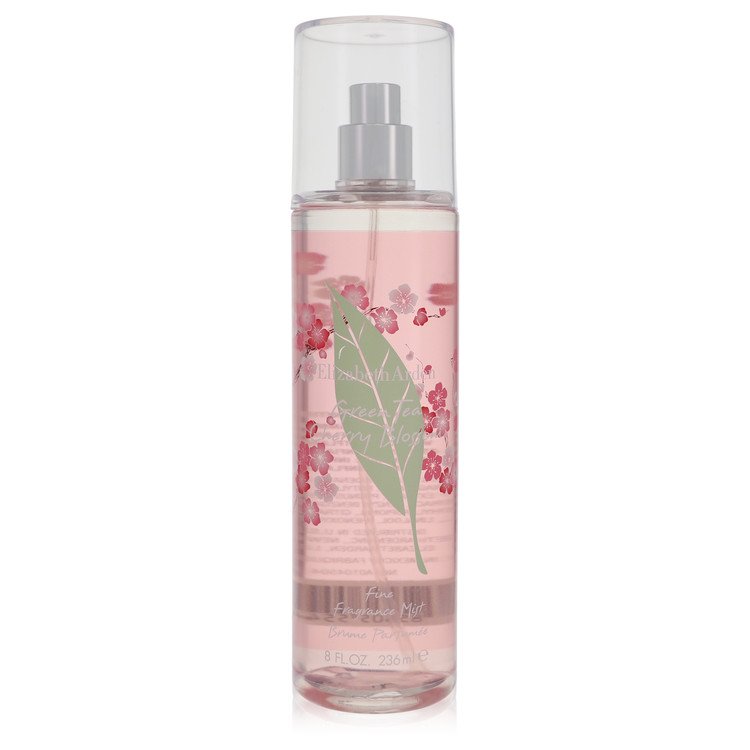 Image showing what you will get when you purchase Green Tea Cherry Blossom Perfume By Elizabeth Arden Fine Fragrance Mist
