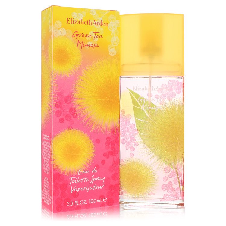 Image showing what you will get when you purchase Green Tea Mimosa Perfume By Elizabeth Arden Eau De Toilette Spray