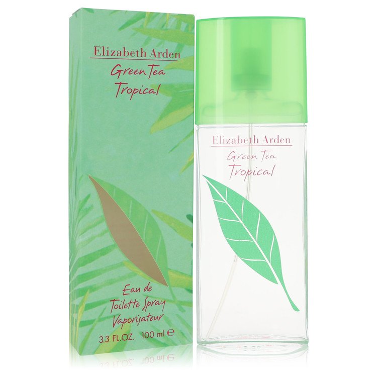 Image showing what you will get when you purchase Green Tea Tropical Perfume By Elizabeth Arden Eau De Toilette Spray