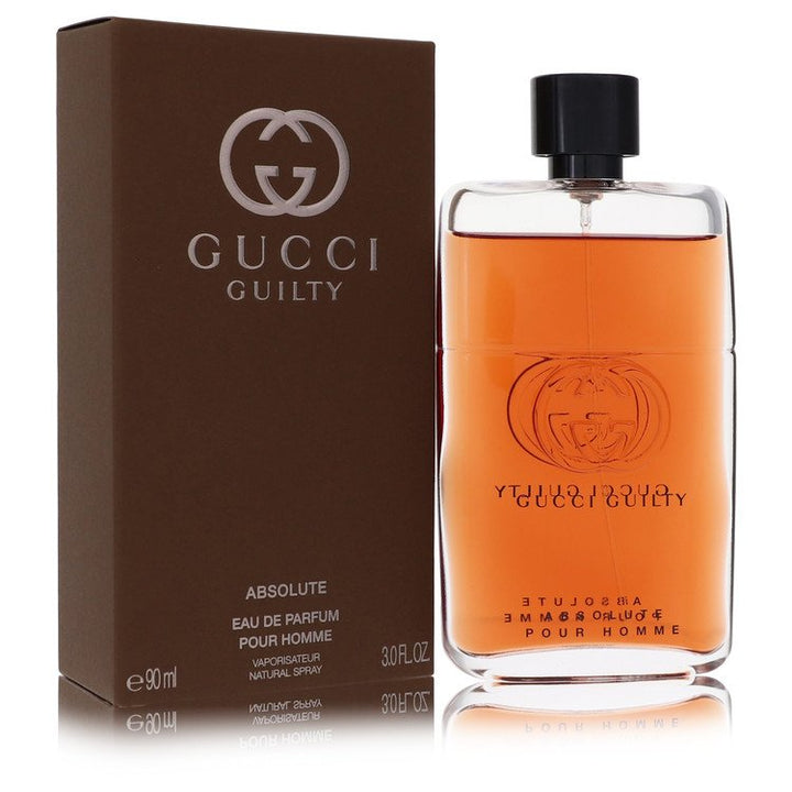 Image showing what you will get when you purchase Gucci Guilty Absolute Cologne By Gucci Eau De Parfum Spray