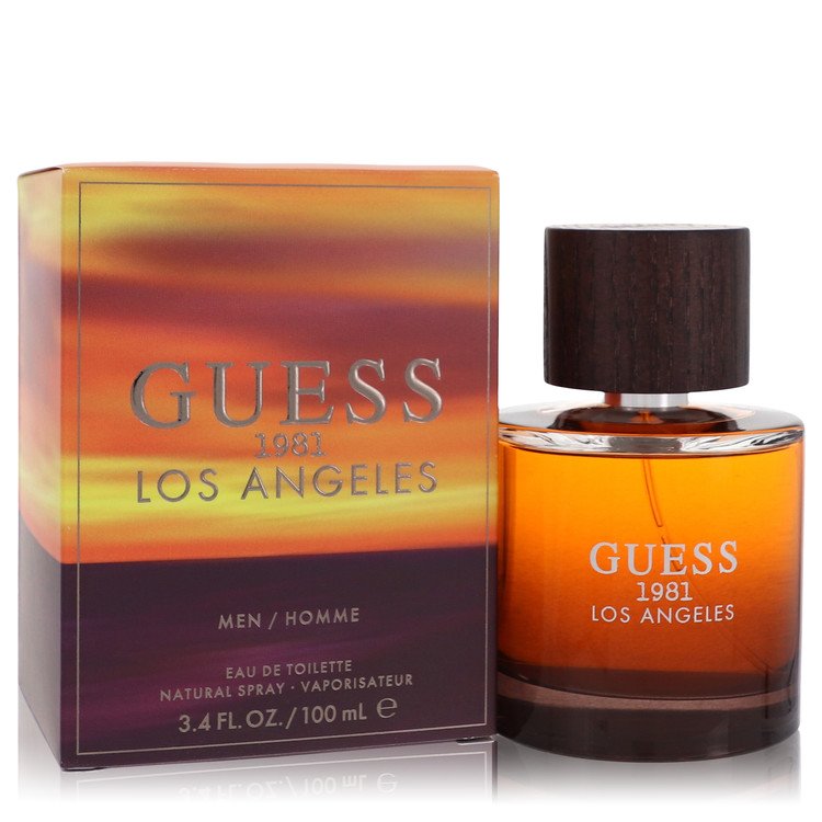 Image showing what you will get when you purchase Guess 1981 Los Angeles Cologne By Guess Eau De Toilette Spray