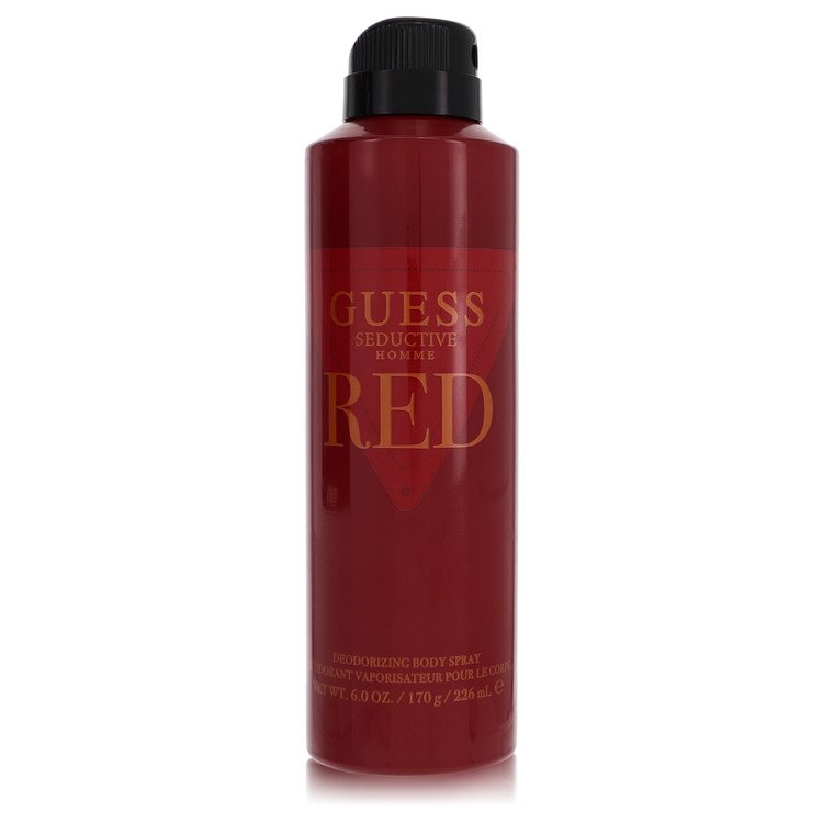 Image showing what you will get when you purchase Guess Seductive Homme Red Cologne By Guess Body Spray