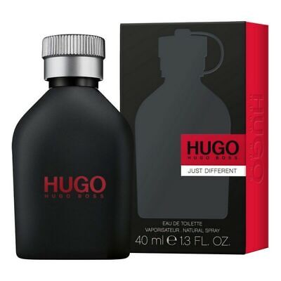 Hugo Boss perfume bottle and packaging on a white background
