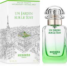 Image showing what you will get when you purchase Un Jardin Sur Le Toit Perfume By Hermes Eau De Toilette Spray