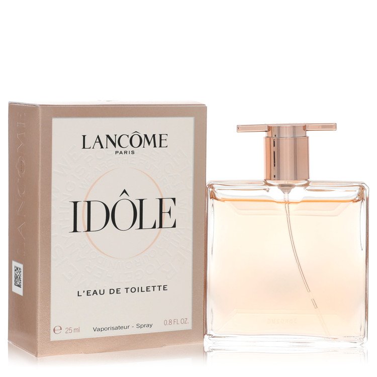 image showing the bottle and packaging for Idole Perfume By Lancome Eau De Toilette Spray 24ml