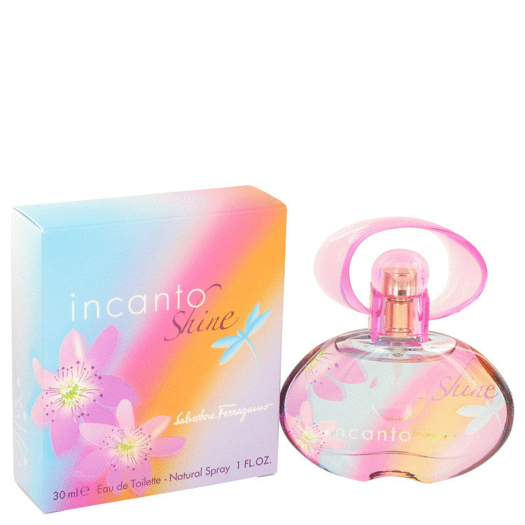 Incanto Shine Eau De Toilette natural spray bottle and box - 30ml size