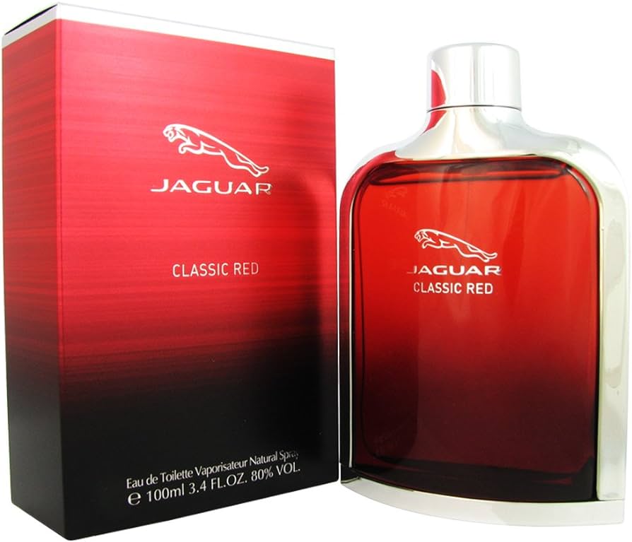 Image showing what you will get when you purchase Jaguar Classic Red Cologne By Jaguar Eau De Toilette Spray
