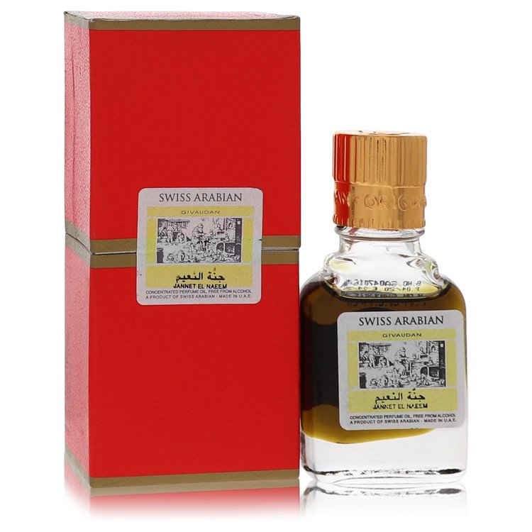 Image showing what you will get when you purchase Jannet El Naeem Perfume By Swiss Arabian Concentrated Perfume Oil Free From Alcohol (Unisex)