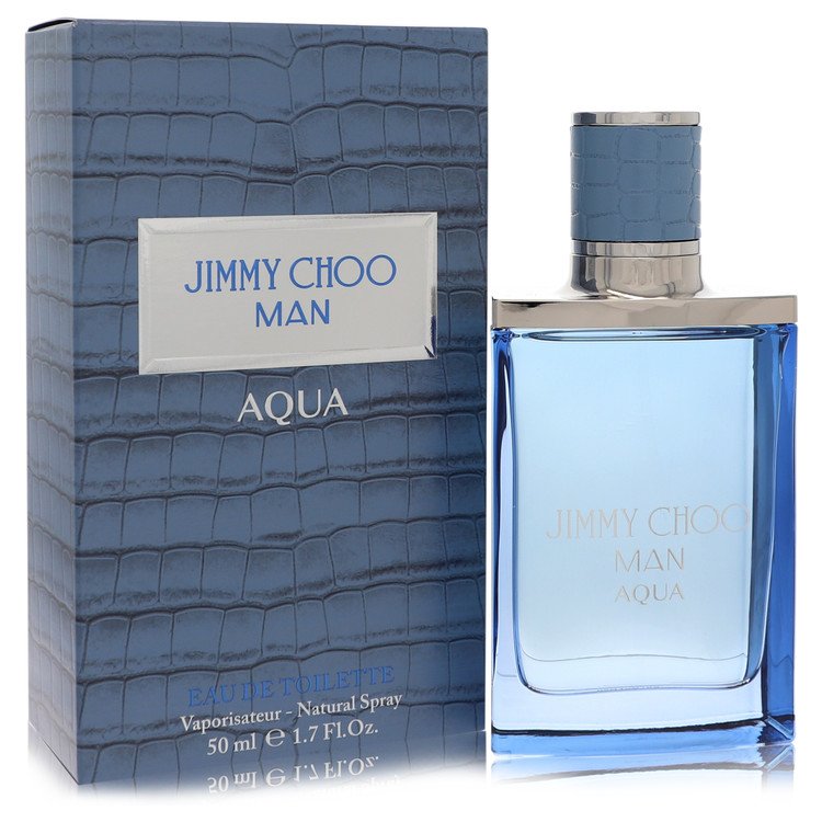 Image showing what you will get when you purchase Jimmy Choo Man Aqua Cologne By Jimmy Choo Eau De Toilette Spray