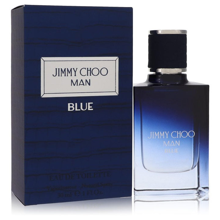 Image showing what you will get when you purchase Jimmy Choo Man Blue Cologne By Jimmy Choo Eau De Toilette Spray