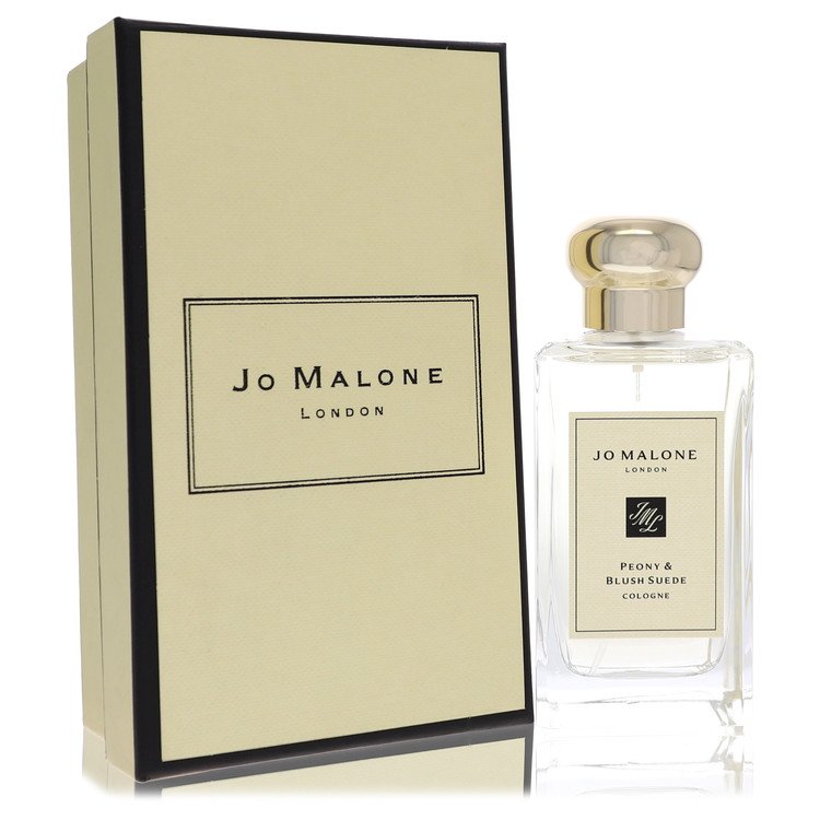 image showing the bottle and packaging for Jo Malone Peony & Blush Suede Cologne By Jo Malone Cologne Spray (Unisex) 100ml