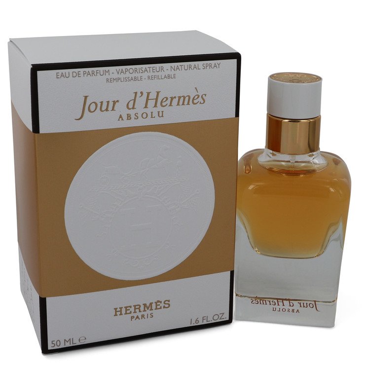 Image showing what you will get when you purchase Jour D'Hermes Absolu Perfume By Hermes Eau De Parfum Spray Refillable