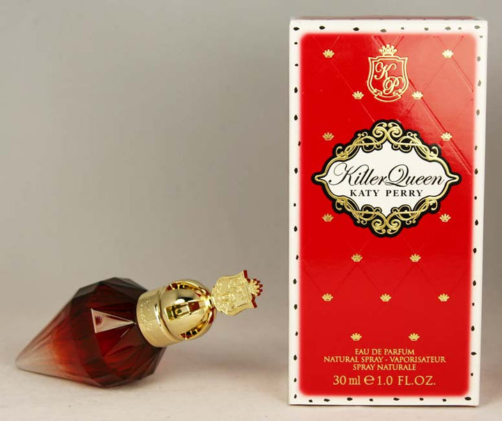 Image showing what you will get when you purchase Killer Queen Perfume By Katy Perry Eau De Parfum Spray