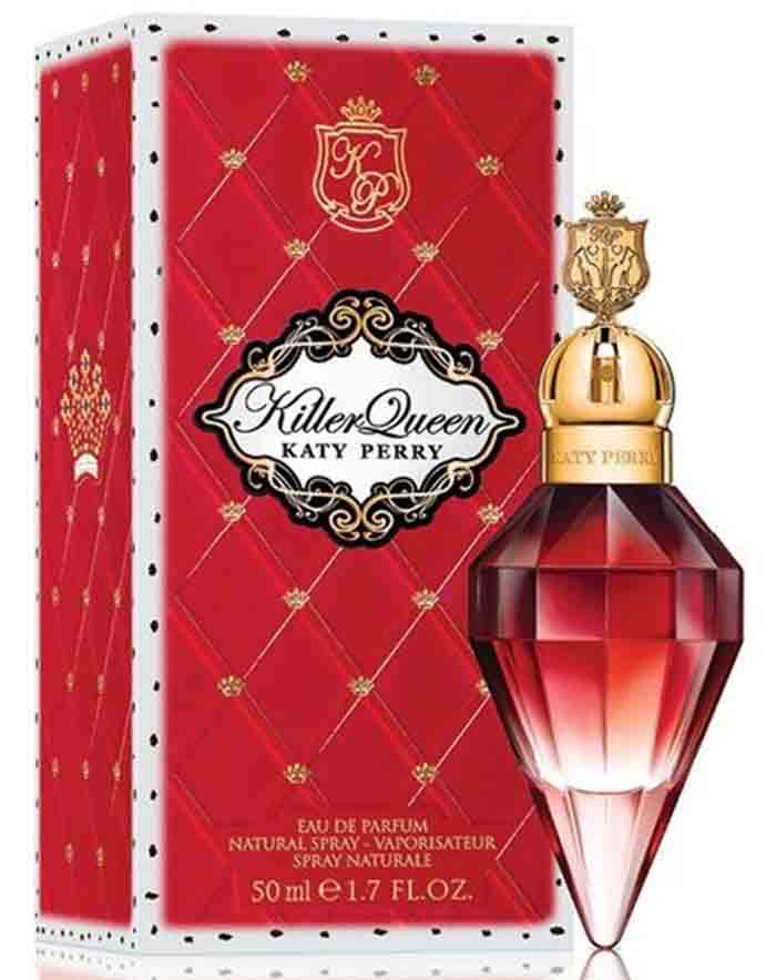 Image showing what you will get when you purchase Killer Queen Perfume By Katy Perry Eau De Parfum Spray