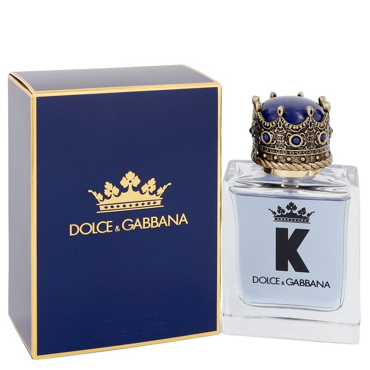 K by Dolce & Gabbana packaging and bottle for the 50ml EDT
