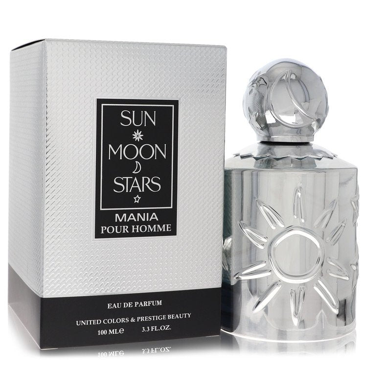 image showing the bottle and packaging for karl lagerfeld sun moon stars mania cologne eau de parfum spray 100ml