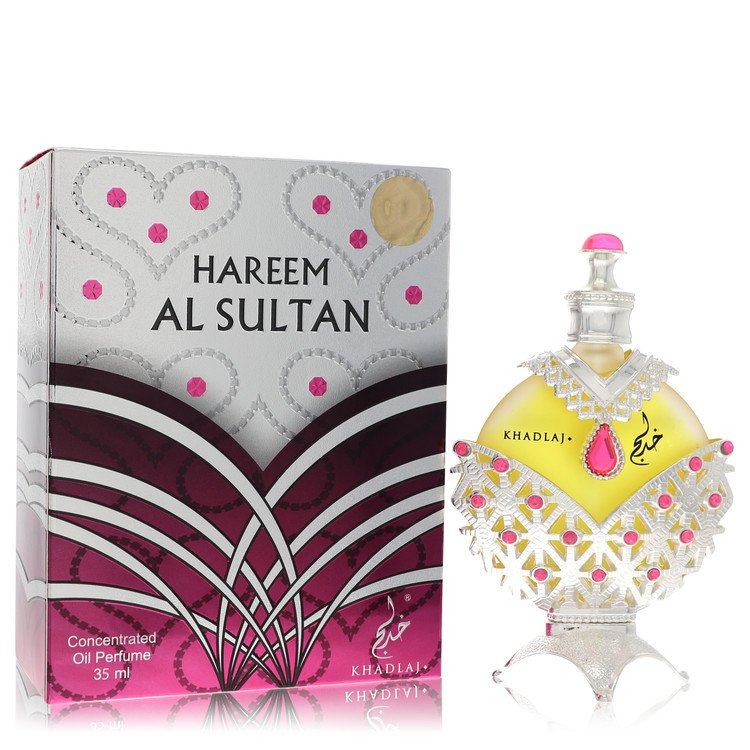 Khadlaj Hareem Al Sultan Silver Perfume By Khadlaj Concentrated Perfume Oil (Unisex) 35ml  - Just Perfume