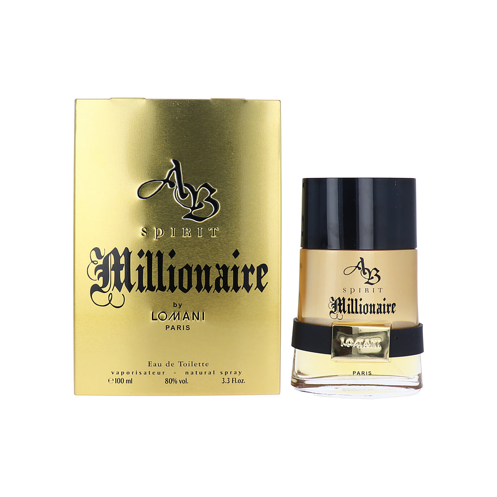Image showing what you will get when you purchase Spirit Millionaire Cologne By Lomani Eau De Toilette Spray