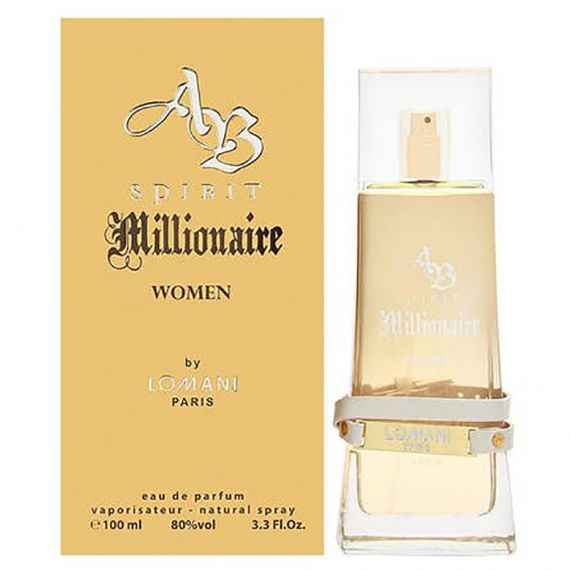 Image showing what you will get when you purchase Spirit Millionaire Perfume By Lomani Eau De Parfum Spray