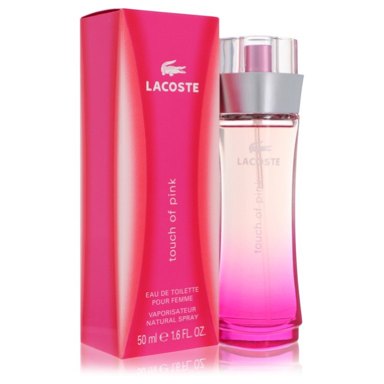 Image showing what you will get when you purchase Touch Of Pink Perfume By Lacoste Eau De Toilette Spray