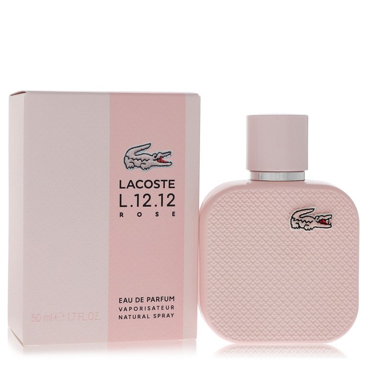 Image showing what you will get when you purchase Lacoste Eau De Lacoste L.12.12 Rose Perfume By Lacoste Eau De Parfum Spray