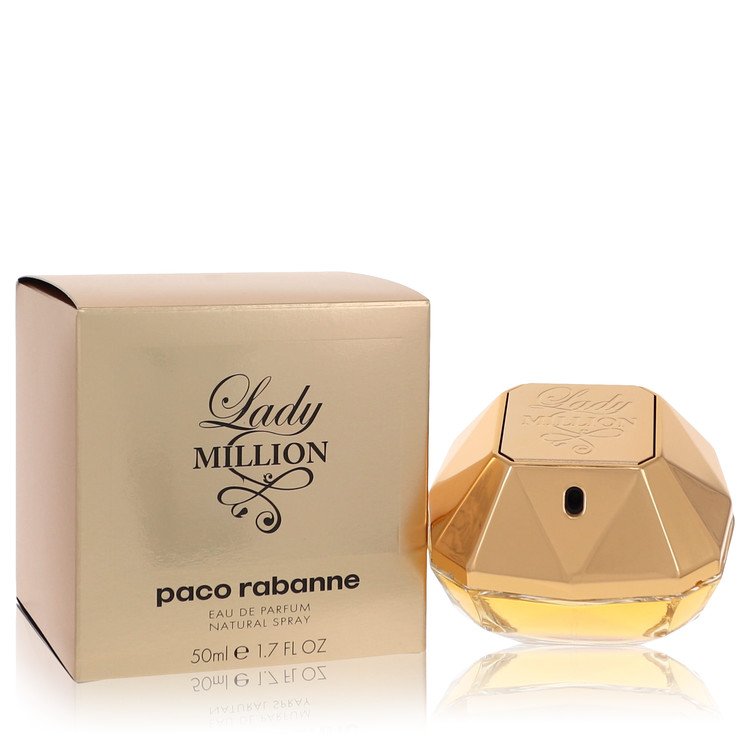 Image showing what you will get when you purchase Lady Million Perfume By Paco Rabanne Eau De Parfum Spray