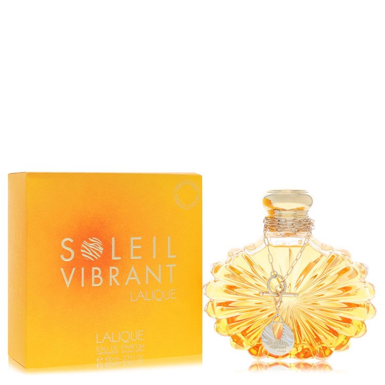 Image showing what you will get when you purchase Lalique Soleil Vibrant Perfume By Lalique Eau De Parfum Spray