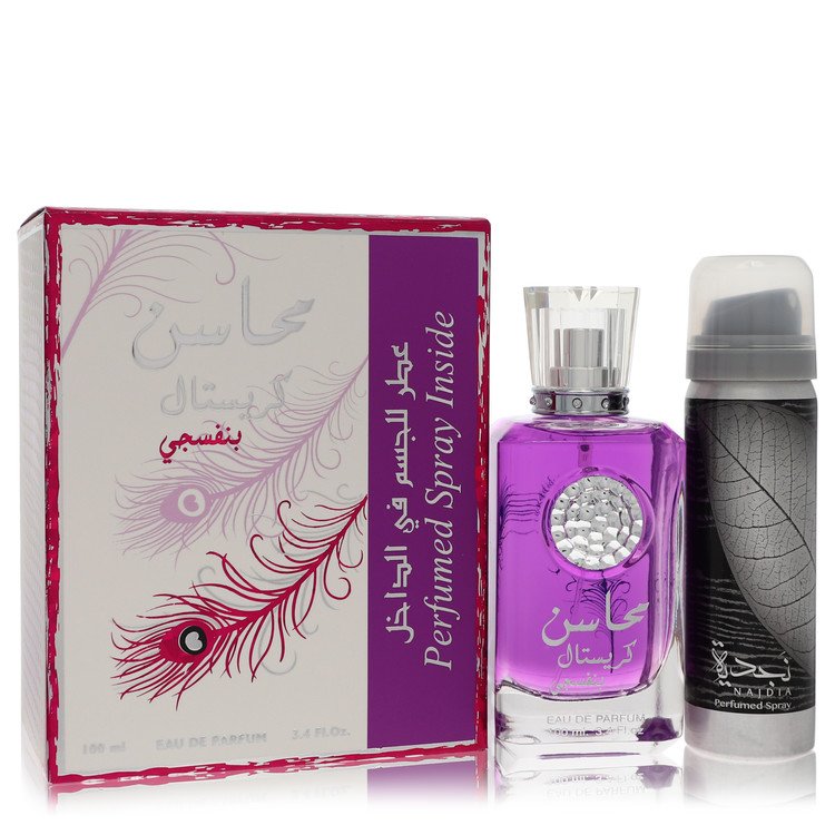 Lattafa Mahasin Crystal Violet  by Lattafa - Eau De Parfum for Women