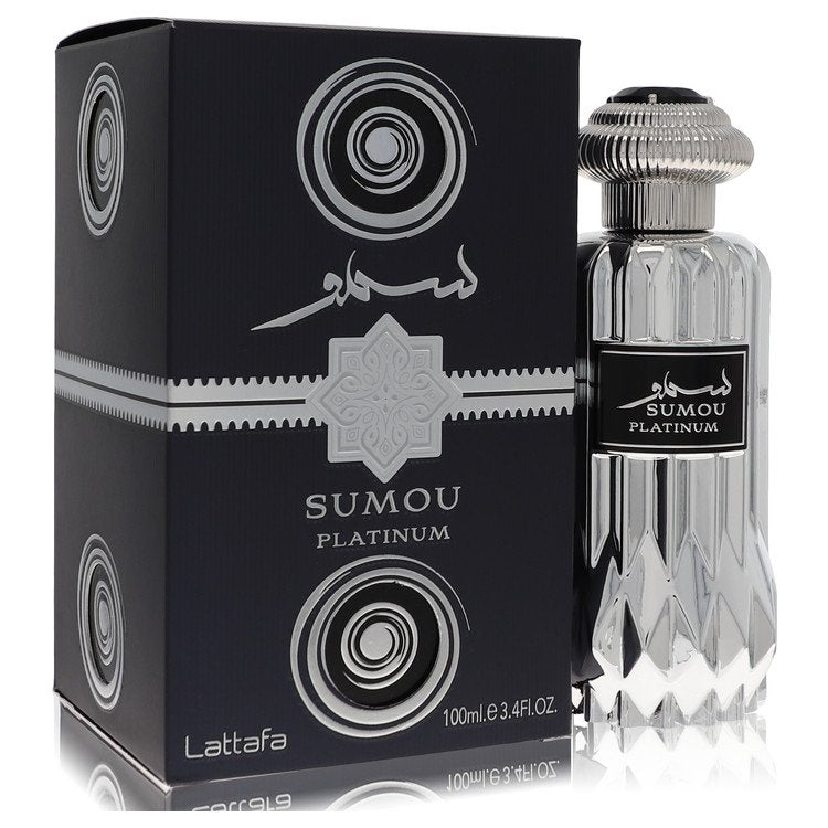 Image showing what you will get when you purchase Lattafa Sumou Platinum  By Lattafa - Eau De Parfum For Men