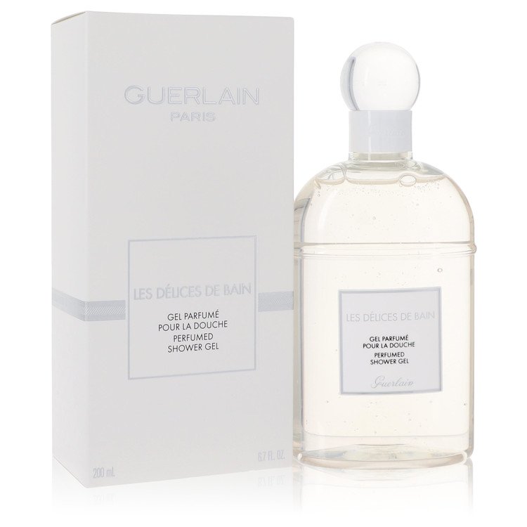 Image showing what you will get when you purchase Les Delices De Bain Perfume By Guerlain Shower Gel
