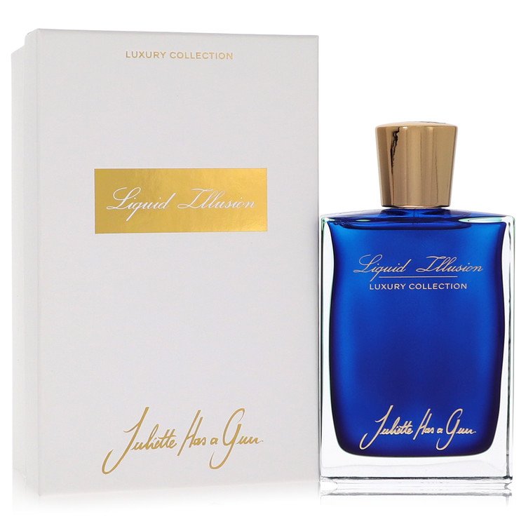 Image showing what you will get when you purchase Liquid Illusion Perfume By Juliette Has A Gun Eau De Parfum Spray (Unisex)