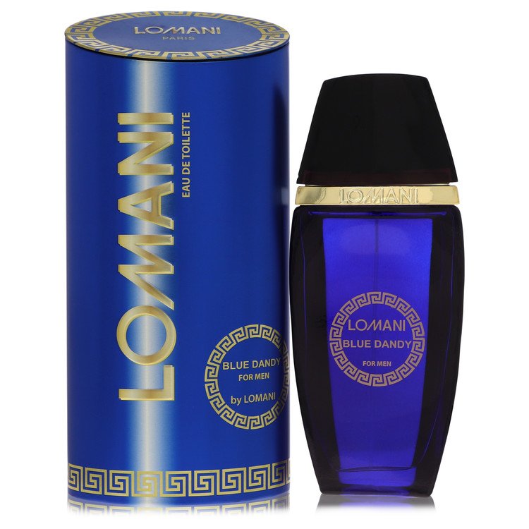 Image showing what you will get when you purchase Lomani Blue Dandy Cologne By Lomani Eau De Toilette Spray